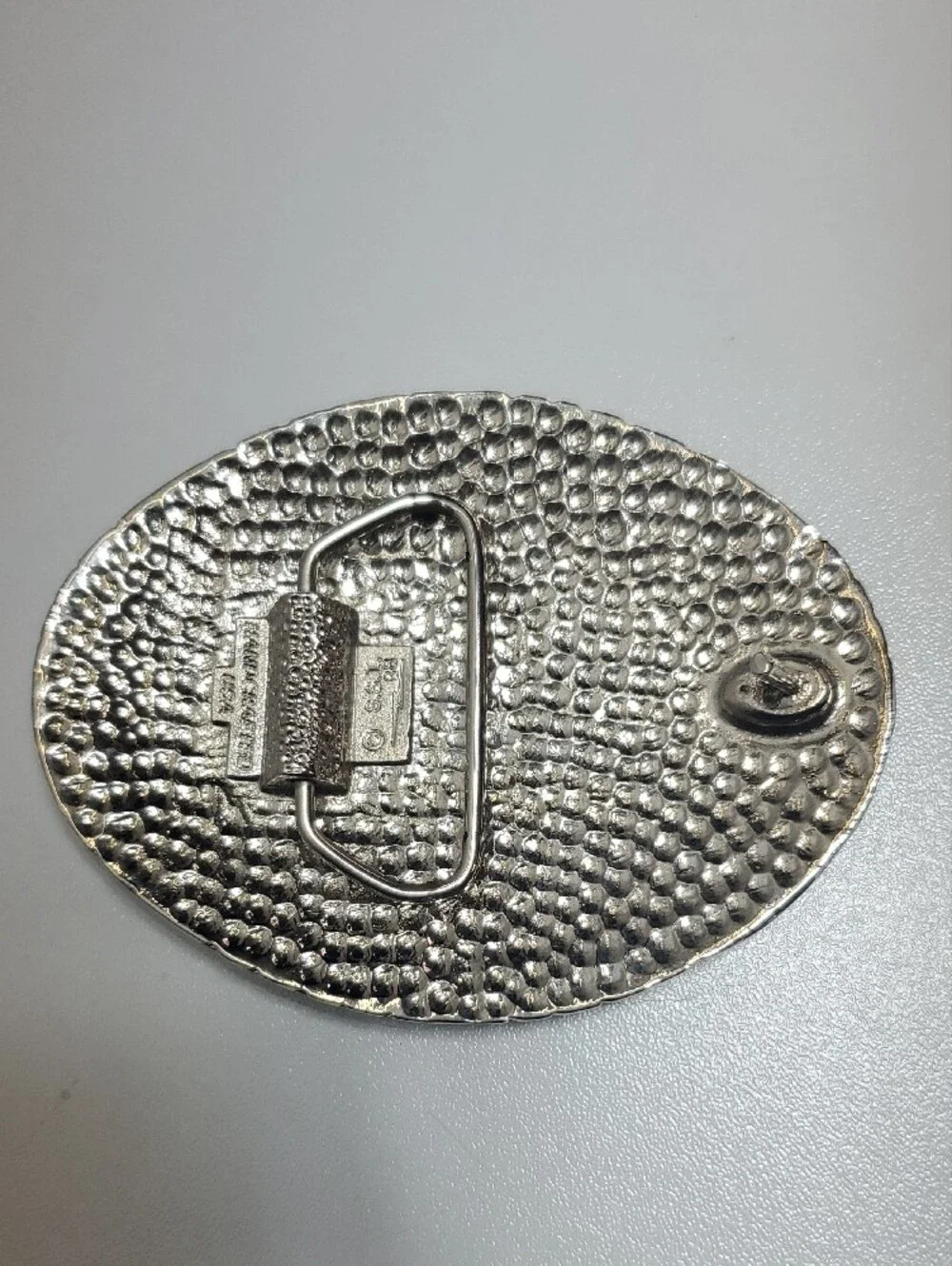 Vintage Looney Tunes Yosemite Sam Handcrafted Belt Buckle 1988
